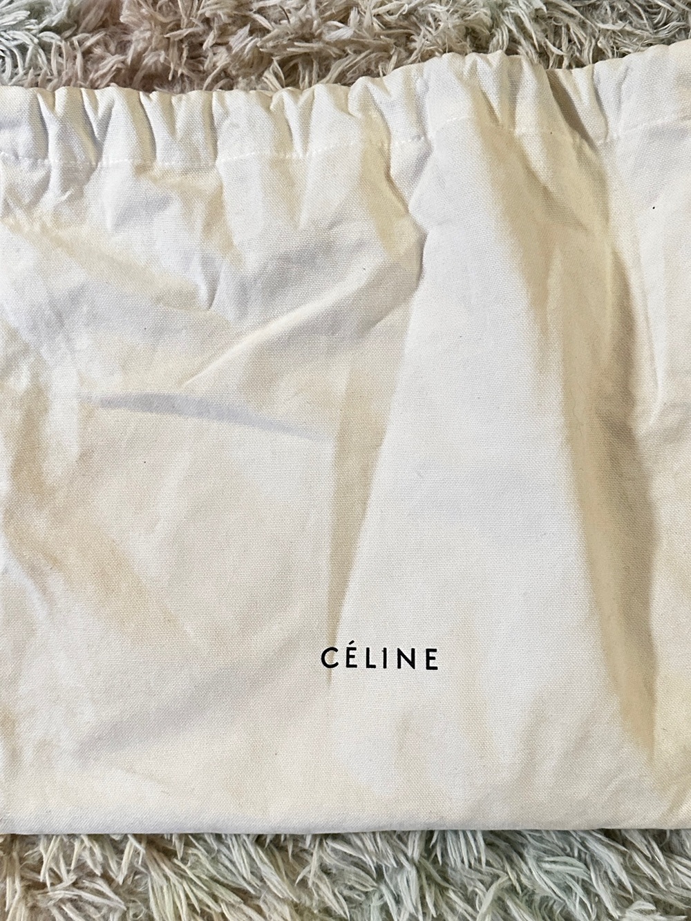 Celine Classic Box Medium Shoulder Leather Bag in Blue - Picture 16 of 16